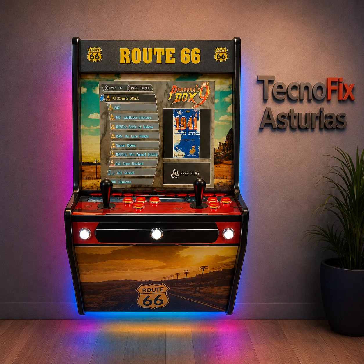 Máquina Arcade Route 66 foto 3