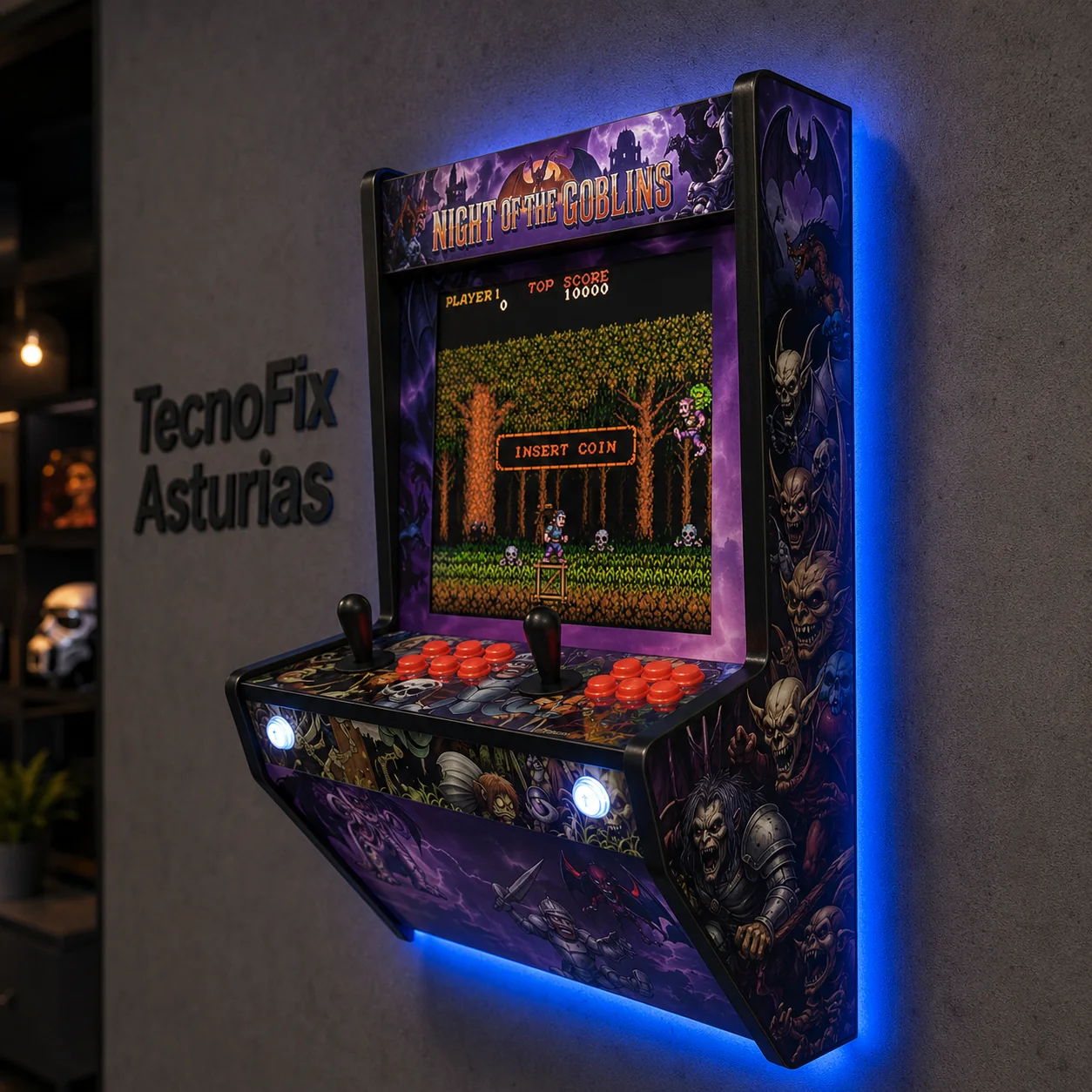 Máquina Arcade Ghost and Goblins Standar Wall