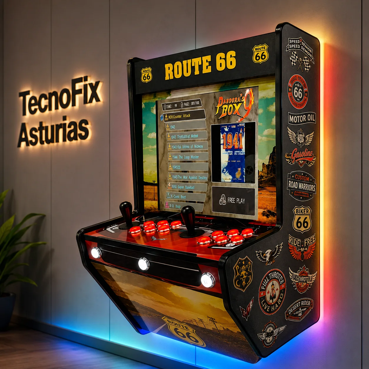 Máquina Arcade Route 66 foto 2